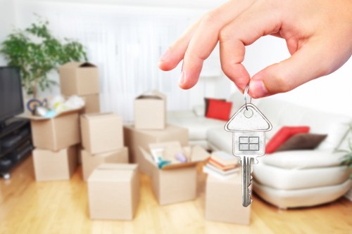 Local packing team helping with a residential move in Earls Court