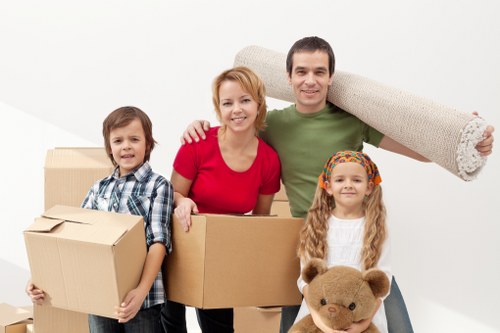 Local moving service supporting a residential relocation in Earls Court