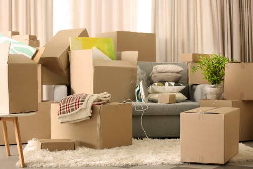 Office removals and small commercial moving support by van