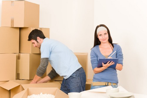 Professional moving support in Earls Court for household items