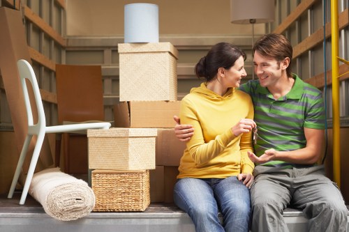 Local moving service in Earls Court handling items with care